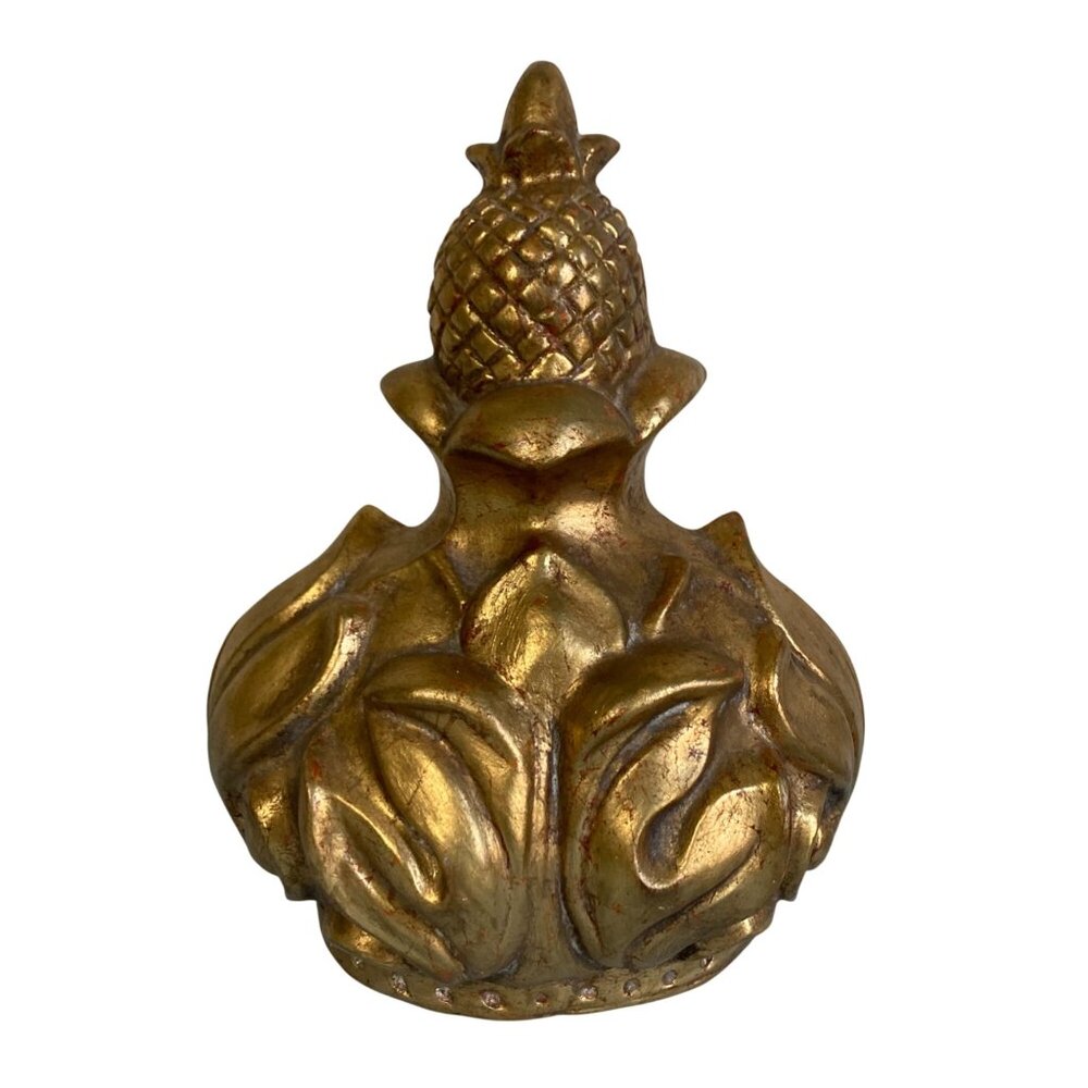 Decorative Gold Pineapple Crown Shaped Wall Or Stand Alone Decor